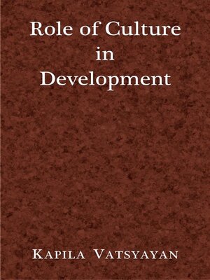 cover image of Role of Culture in Development